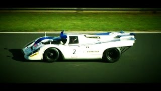 Porsche 917 Pure Engine Sound  Le Mans Classic HD [upl. by Enirehtak]