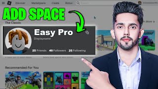 How To Put Spaces In Your Display Name On Roblox  Roblox Usernames With Spaces 2024 New Method [upl. by Inez973]