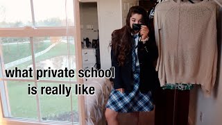 Day in the Life at a Private School [upl. by Namyaw689]