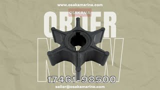 Suzuki Outboard Impeller 1746198500  Osaka Marine Industrial Manufacturing Parts suzuki impeller [upl. by Buke]