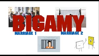 BIGAMY  What are the consequences of entering into second marriage [upl. by Manouch642]