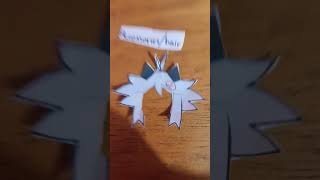 tutorial de cómo hacer muñequitos de papel parte 1 [upl. by Domenic448]