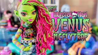 Venus McFlytrap Is Here Let’s Redecorate With Monster High Playsets [upl. by Nosnorb]