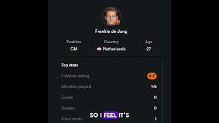 Frenkie de Jong’s Struggles Inconsistent Form Since Injury Return [upl. by Polloch]