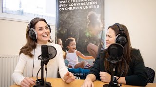 Kate Middleton recalls introducing baby George to the world media in a rare interview [upl. by Nodlehs595]