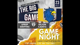 UPrep JV Football UPrep Griffins vs Hilton Cadets [upl. by Nadnerb]