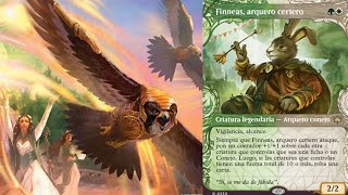 🐇FINNEAS 🦅Arquer Certer🦅 Commander MTG Arena Historic Brawl en Català [upl. by Nikal36]