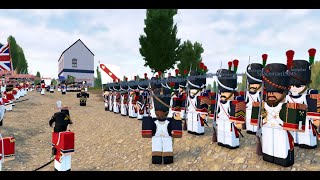 Roblox Napoleonic Wars  Vieille Garde  Jeune Garde  Bavaria VS Household Guard  102nd [upl. by Gladys]