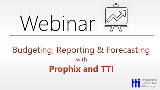 Extending Dynamics GP  Budgeting Reporting amp Forecasting with Prophix [upl. by Latisha111]