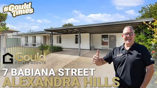 7 Babiana Street Alexandra Hills [upl. by Codie]