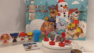 Paw Patrol Toy Collection and Advent Calendar Unboxing [upl. by Notwen]