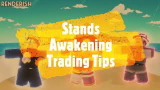 Stands Awakening Trading Guide  Stands Awakening Trade Tips [upl. by Ettenyl]