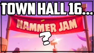 Town Hall 16 UPDATE  Hammer Jam in Clash of Clans [upl. by Sucirdor]