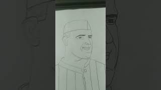 Chacha Nehru drawing happy childrens day specialdrawing childrens day [upl. by Harlene]