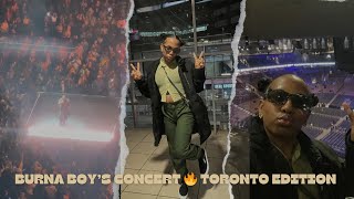 BURNA BOY’S CONCERT 🔥  TORONTO EDITION  MUST WATCH ‼️‼️ [upl. by Einahpet]