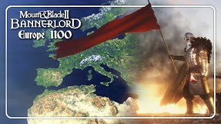 EUROPA Medieval en MOUNT AND BLADE 2 Bannerlord Gameplay Español Ep1  Europe 1100 Bannerlord [upl. by Holmes]