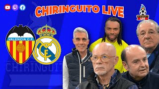 VALENCIA  REAL MADRID  CHIRINGUITO LIVE [upl. by Graniah]