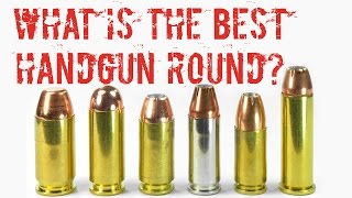 Caliber Debate What Is The Best Handgun Round [upl. by Adalbert]