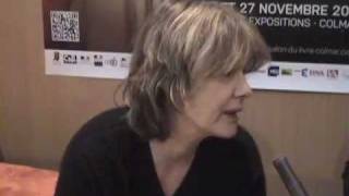 Fred Vargas  interview exclusive au salon du livre de Colmar [upl. by Ranite]