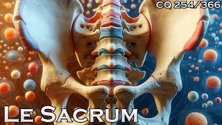 Anatomie du Sacrum  CQ254 [upl. by Enel]