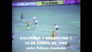 ÚLTIMO TORNEO DE COLOMBIA JUGANDO DE ZAPOTE  BLANCO 1985 [upl. by Cristi429]