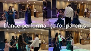 Dance Performance For Parents  Surprise Dance For Mom And Dad  25th Wedding Anniversary [upl. by Eardna]