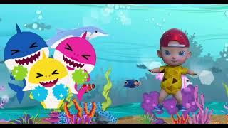 Baby Shark do do do song l Nursery Rhymes l Toddler Learning Video 🤩l Shark Song 😍 l [upl. by Baugh]