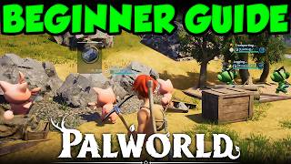 BEST PALWORLD BEGINNER GUIDE Starting Palworld Tips and Walkthrough [upl. by Dag]