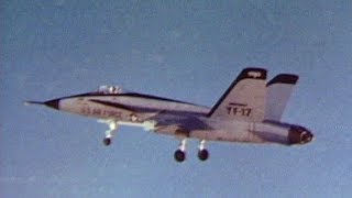 Northrop YF17 First Flight [upl. by Bearce271]