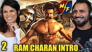 RRR  RAM CHARAN INTRO SCENE REACTION  PART 2  Jr NTR Alia Bhatt Ajay Devgn  Magic Flicks [upl. by Haisej]