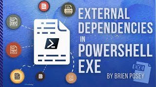 Make Portable PowerShell EXEs Without External Dependencies [upl. by Erdnaed662]