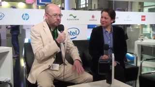 Mark Asbach in TechLoungeInterview at CeBIT 2015 [upl. by Cerelia]