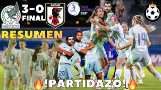 México Femenil SUB20 vs Japón Femenil SUB20 RESUMEN 🟢 SUD LADIES CUP Final 🇲🇽30🇯🇵 J2 162024 [upl. by Ahsilek]