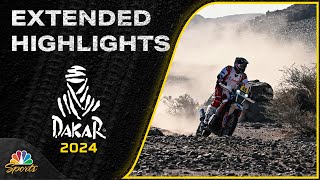 Stage 10  2024 Dakar Rally  EXTENDED HIGHLIGHTS  11724  Motorsports on NBC [upl. by Etakyram]