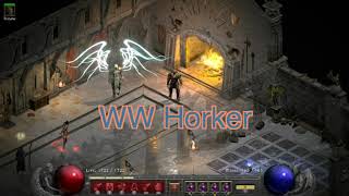 WhirlWind Horker  GDP Build  “Hork Around the Worldquot Diablo 2 Resurrected patch 24 [upl. by Lledniw385]