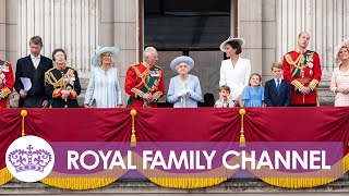 Platinum Jubilee LIVE The Queens Birthday Parade [upl. by Ferrand]