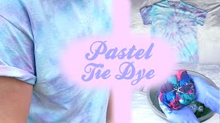 ♡ PASTEL Tie Dye DIY 3 Dying Techniques ♡  Jonathan Eiter [upl. by Etiam]