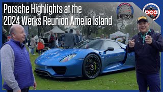 A Porsche tour of the 2024 Werks Reunion Amelia Island [upl. by Fionnula]