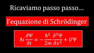 MQ101  Ricavare lEquazione di Schrödinger [upl. by Reis360]