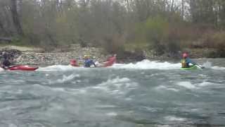 Canadierunfall auf der Ardeche [upl. by Llenram]