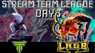 Stream Team League Day 3 Team TTG vs Team LAGR  Street Fighter 6 [upl. by Daryl552]