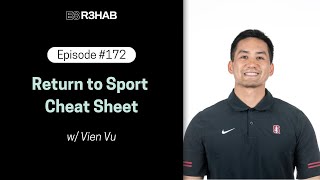 172 Return to Sport Cheat Sheet w Vien Vu [upl. by Tteirrah]