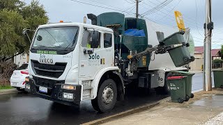 West Torrens Recycling 2615  Ex Manningham Lid Flipper [upl. by Orelie724]