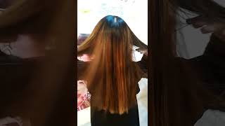 Hair straight and hairstyle youtubeshort shortvideo todaytrending [upl. by Kcajyllib]