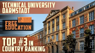 Technical University Darmstadt  Free Education  TU9  Study in Germany [upl. by Jordain]