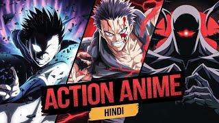 5 best Action anime Series You can watch HINDI 😱 [upl. by Stein]