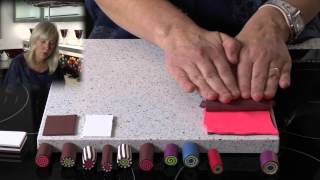 Polymer Clay Tutorial  How to Make Simple Canes [upl. by Boorman]