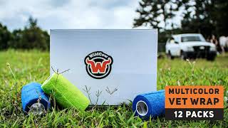 WildCow Vet Wrap  Multicolor 12 Packs [upl. by Delos191]