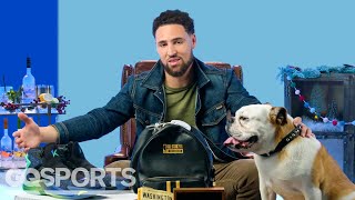 10 Things Klay Thompson Cant Live Without  GQ Sports [upl. by Onimixam]