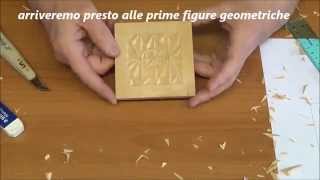 Video corso di intaglio legno a punta di coltello per principianti [upl. by Older640]